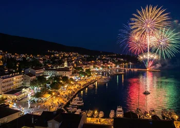 Mediterranes Silvester in der Kvarner Bucht