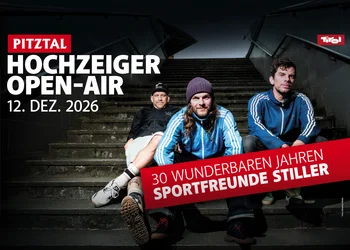 Skiopening Hochzeiger im Pitztal mit den Sportfreunde Stiller